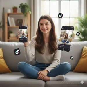 Cara Melihat Tanggal Postingan di Akun TikTok Orang Lain (c) Ilustrasi AI