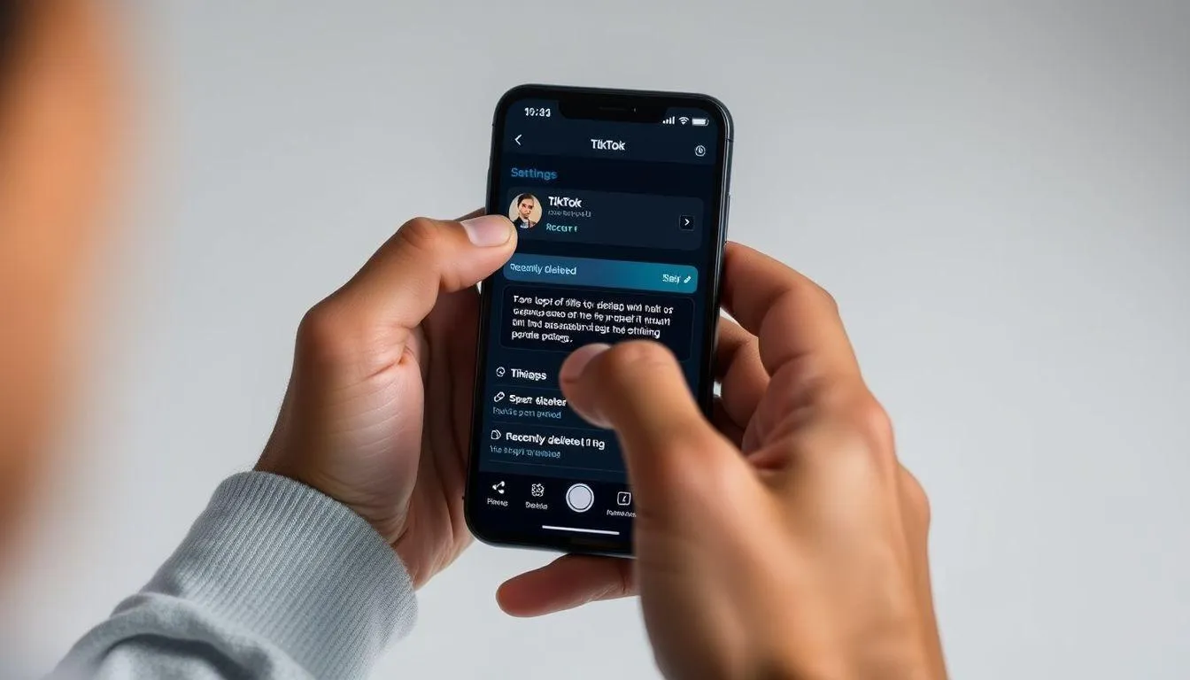 Cara Memulihkan Video TikTok Sendiri yang Terhapus (c) Ilustrasi AI