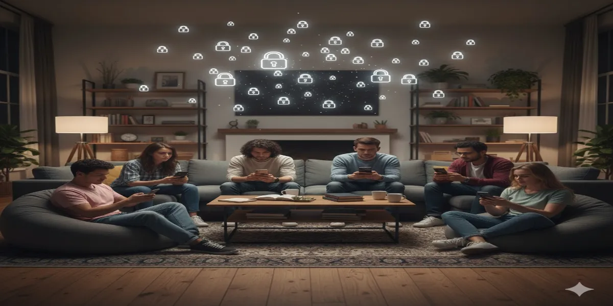 Aspek Privasi dan Keamanan (c) Ilustrasi AI