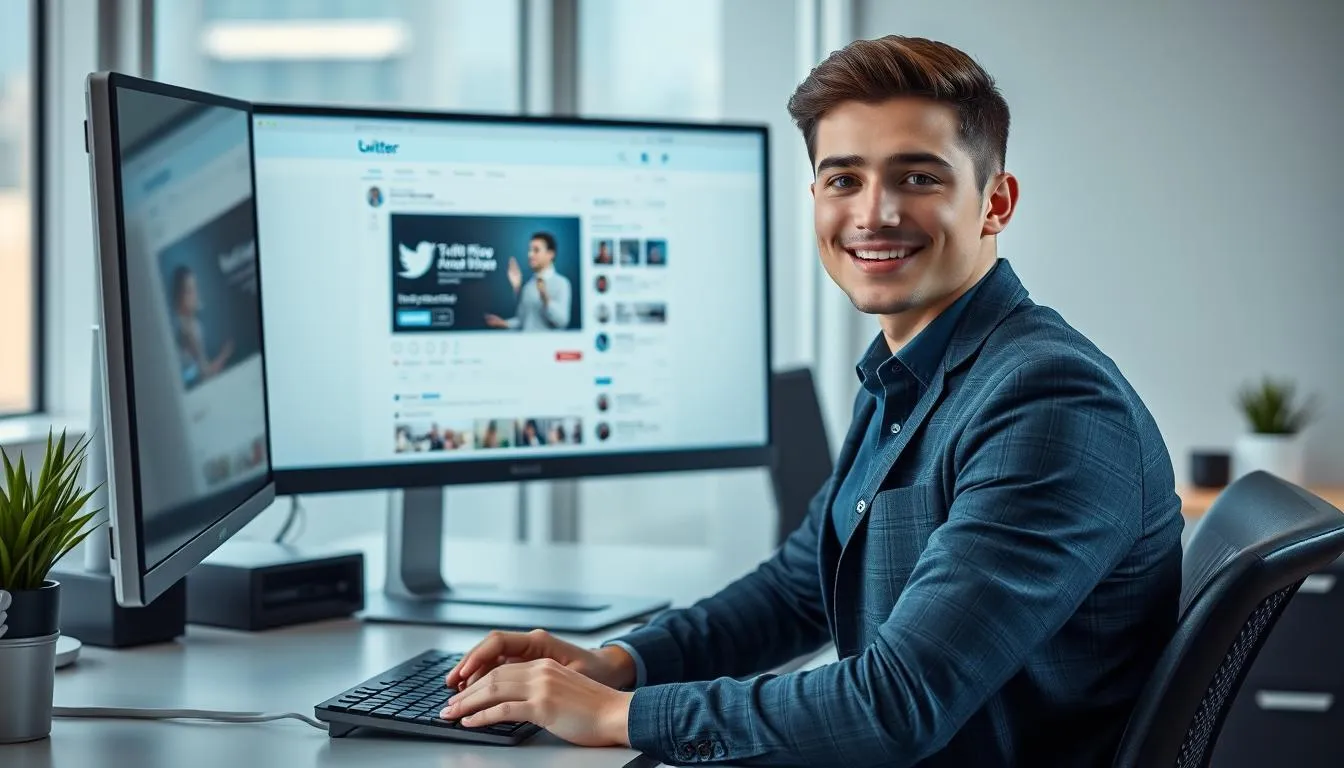 Menonton Video Twitter di Browser Desktop