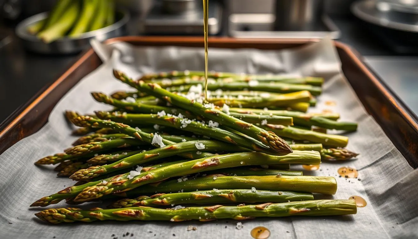 Cara Memasak Asparagus dengan Metode Memanggang (c) Ilustrasi AI