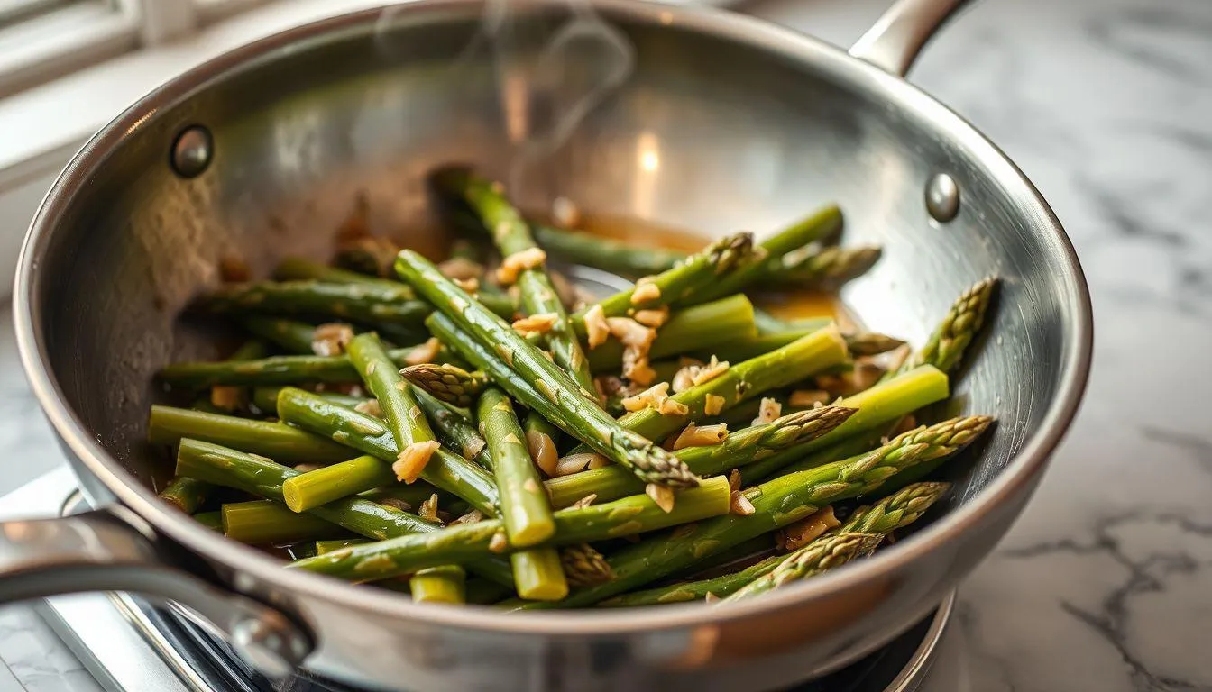 Resep Olahan Asparagus yang Praktis dan Lezat (c) Ilustrasi AI