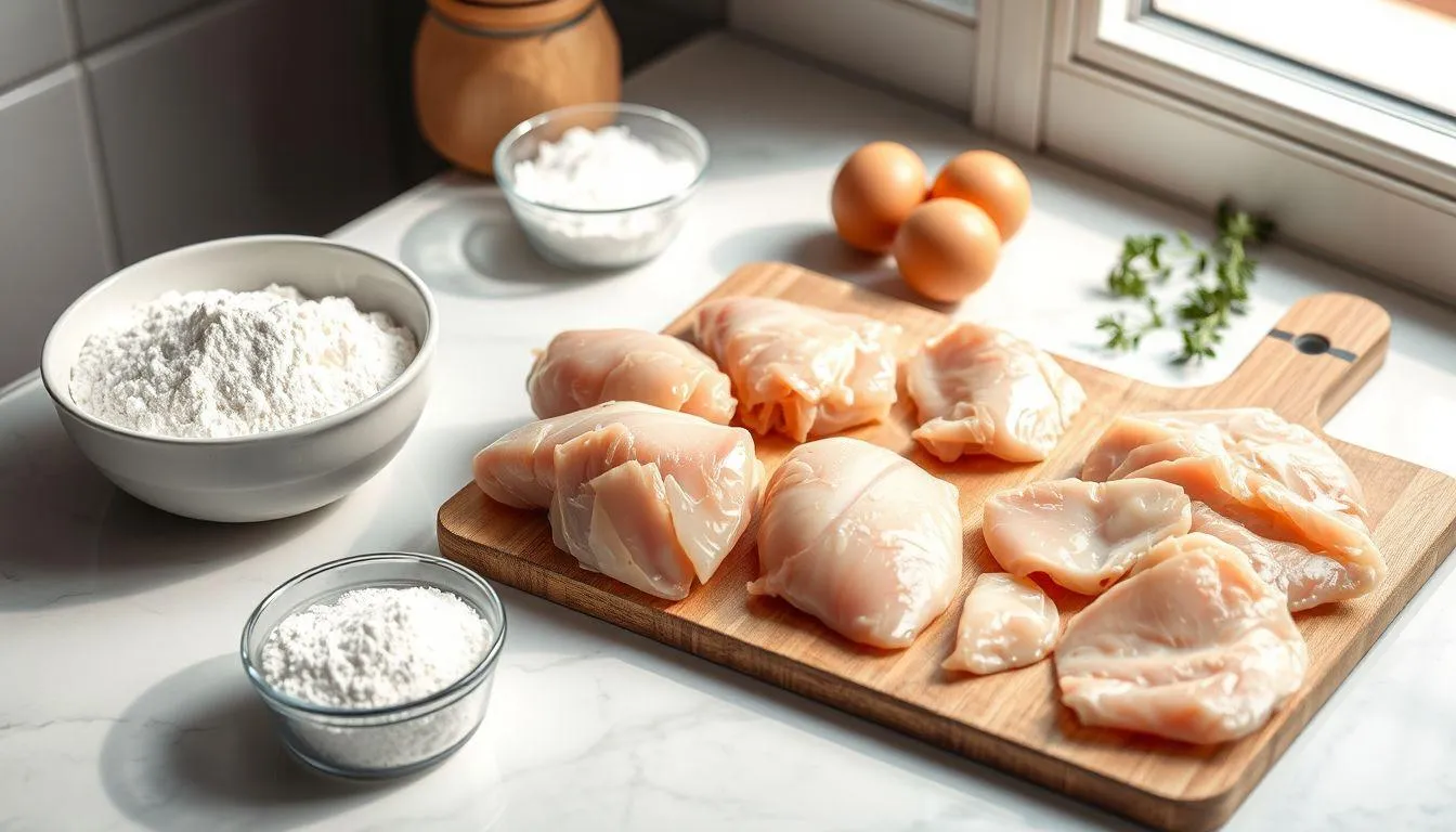 Bahan-Bahan yang Dibutuhkan untuk Membuat Ayam Asam Manis (c) Ilustrasi AI