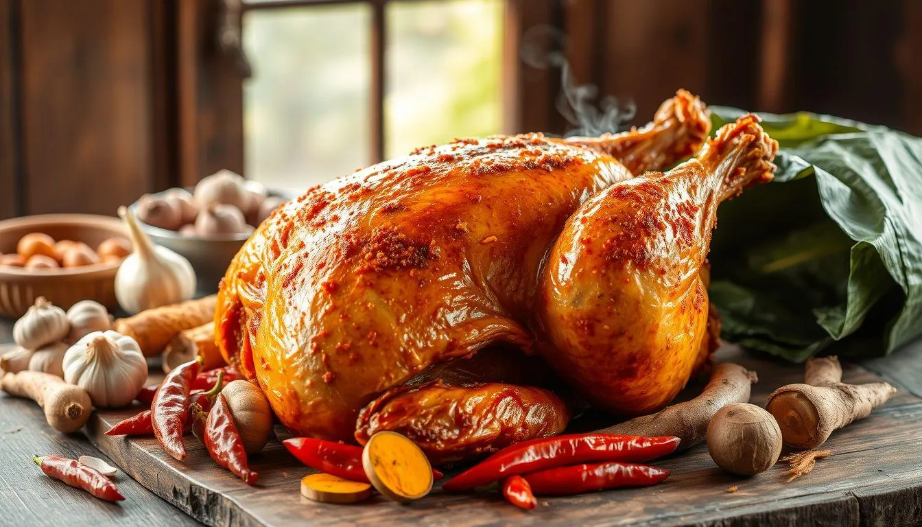 Mengenal Ayam Betutu sebagai Warisan Kuliner Bali (c) Ilustrasi AI