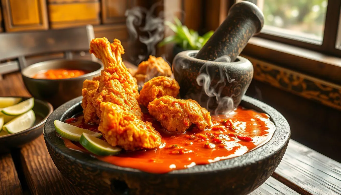 Pengertian dan Konsep Dasar Ayam Geprek (c) Ilustrasi AI