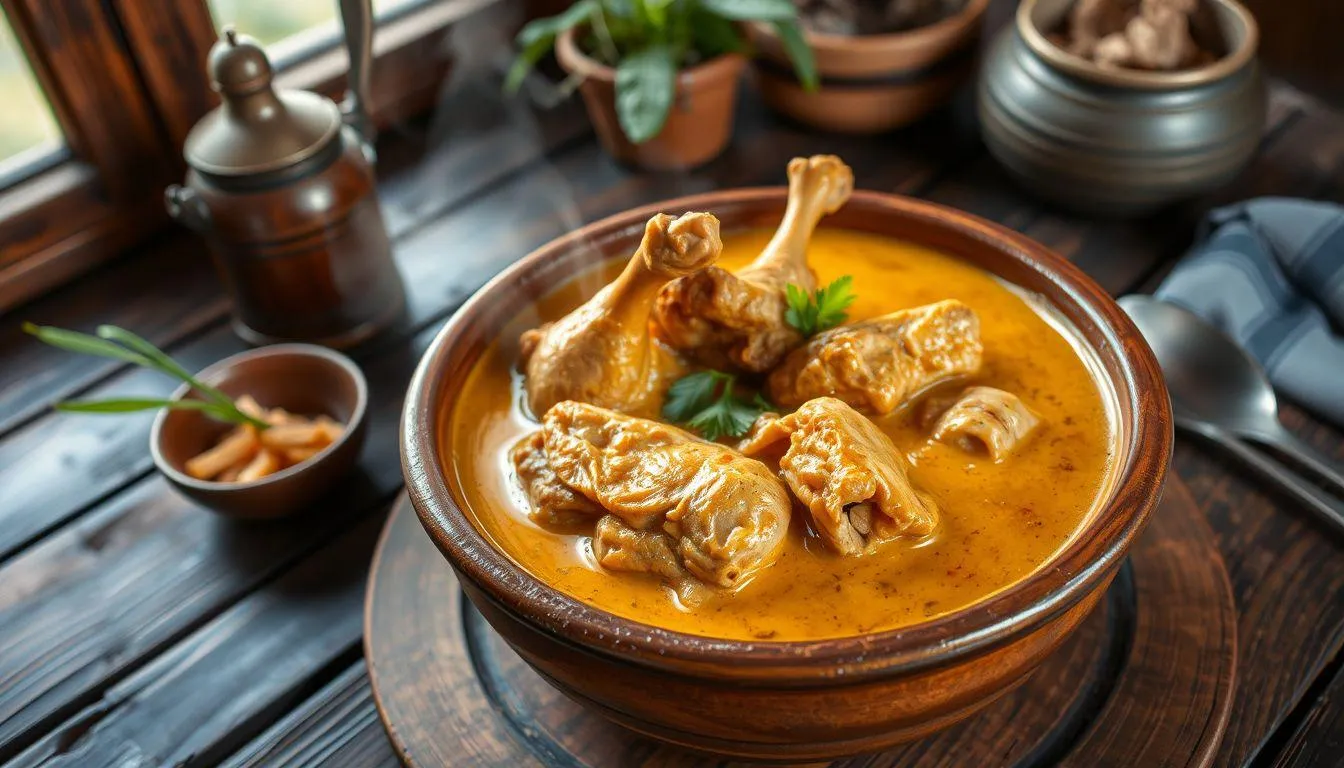 Variasi Resep Gulai Ayam dari Berbagai Daerah (c) Ilustrasi AI