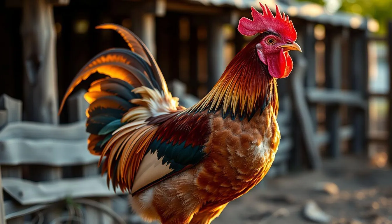 Pengertian dan Karakteristik Ayam Jago (c) Ilustrasi AI