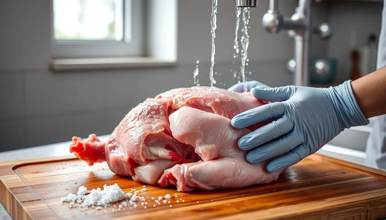 Persiapan Awal Sebelum Memasak Ayam Jago (c) Ilustrasi AI