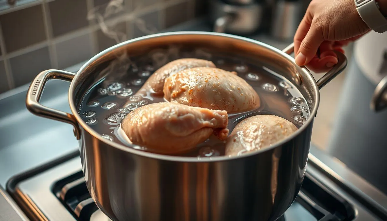 Metode Perebusan untuk Ayam Jago Empuk (c) Ilustrasi AI