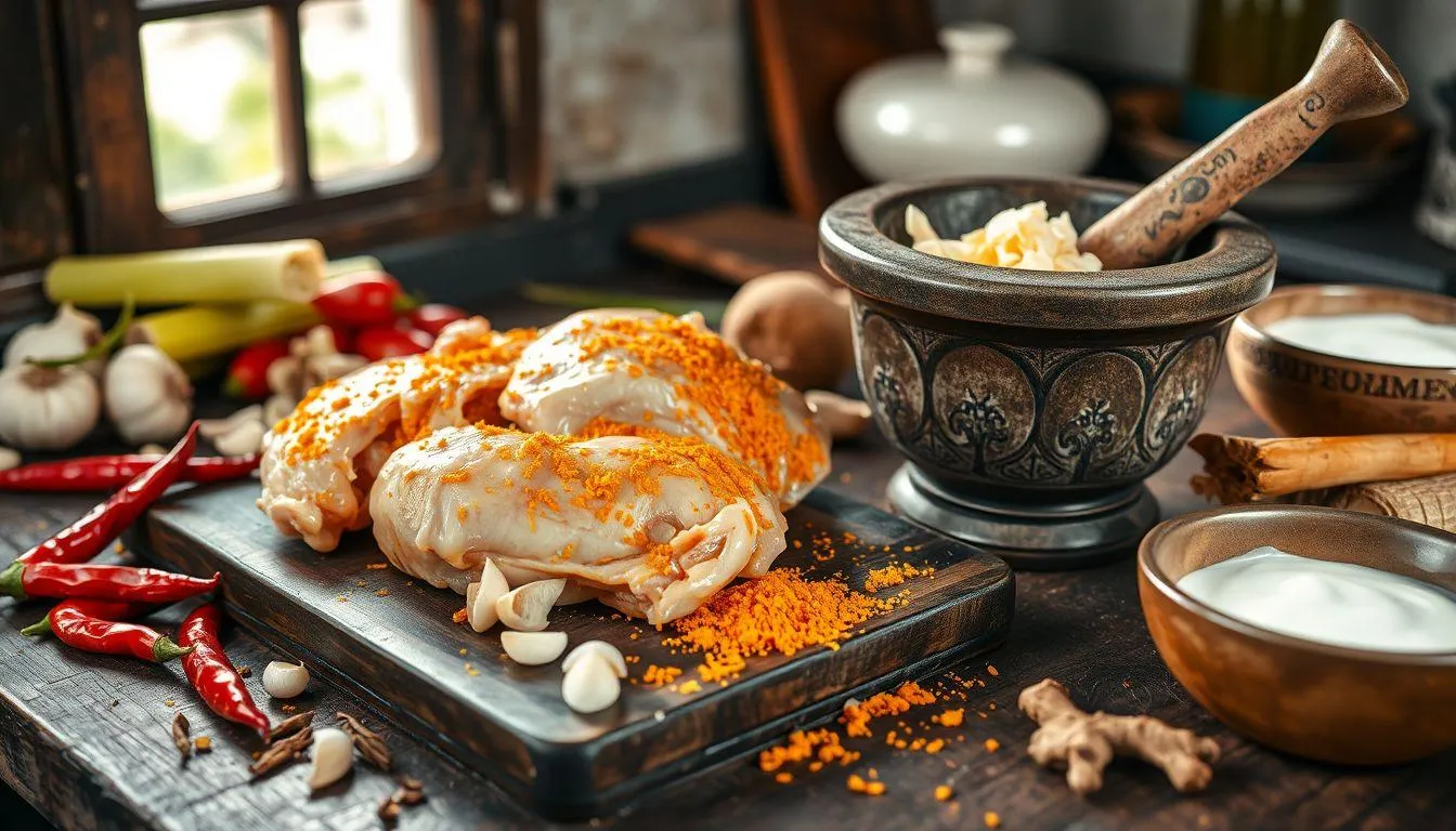 Tips dan Trik Membuat Rendang Ayam yang Sempurna (c) Ilustrasi AI