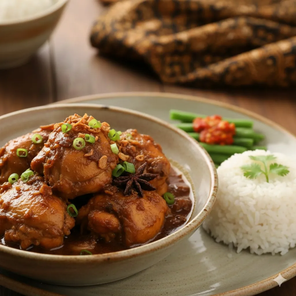 Pengertian dan Karakteristik Ayam Semur (c) Ilustrasi AI