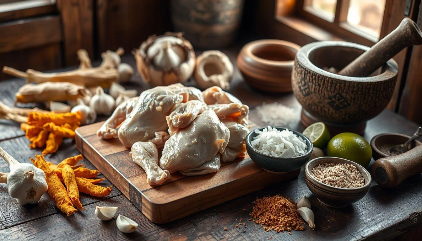 Langkah-Langkah Cara Memasak Ayam Serundeng (c) Ilustrasi AI