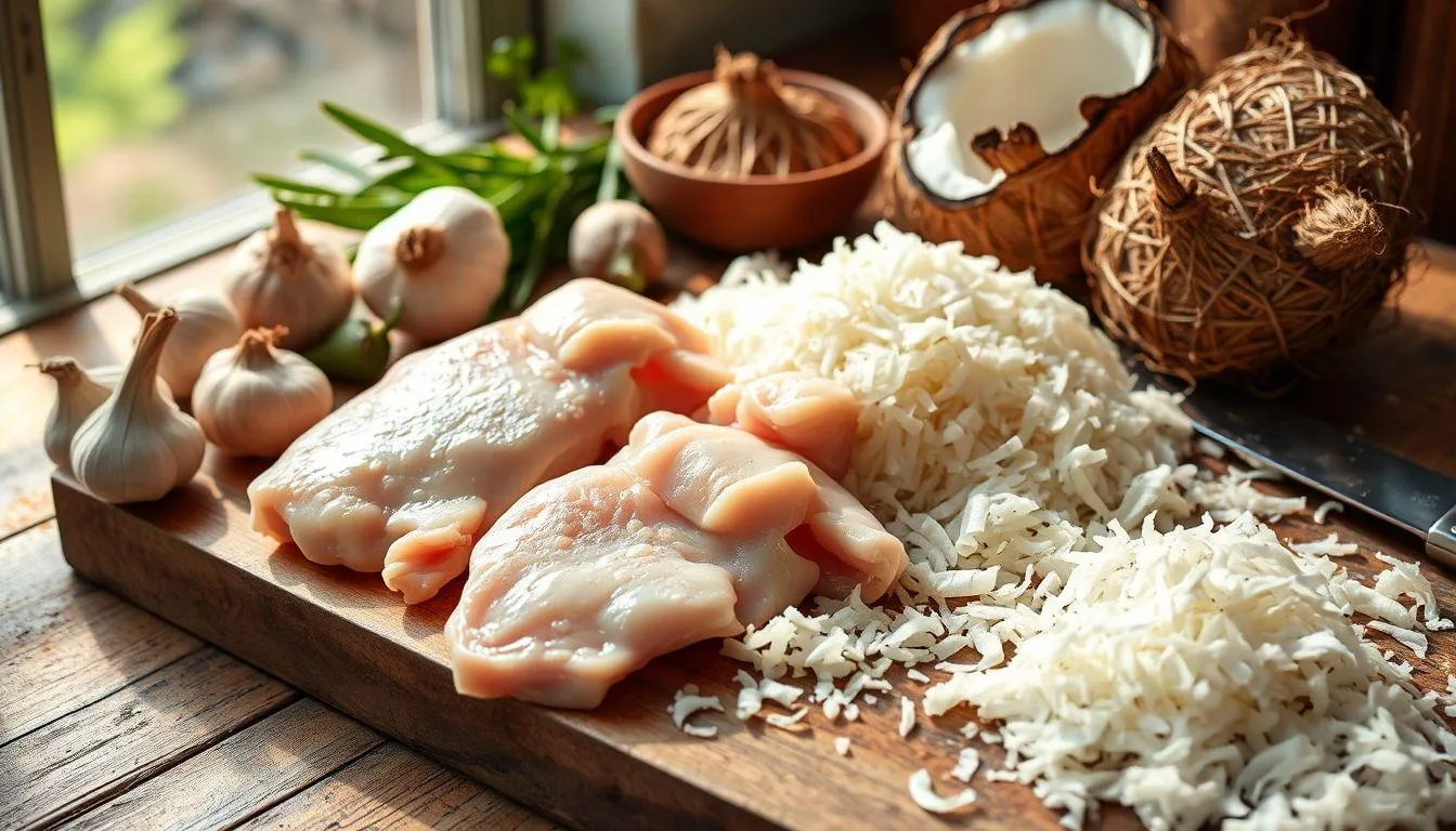 Tips dan Trik Memasak Ayam Serundeng yang Sempurna (c) Ilustrasi AI