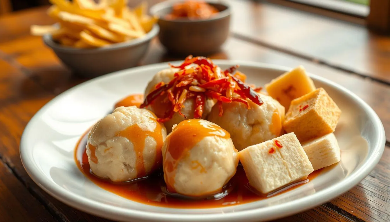 Cara Memasak Baso Aci Kering yang Praktis (c) Ilustrasi AI