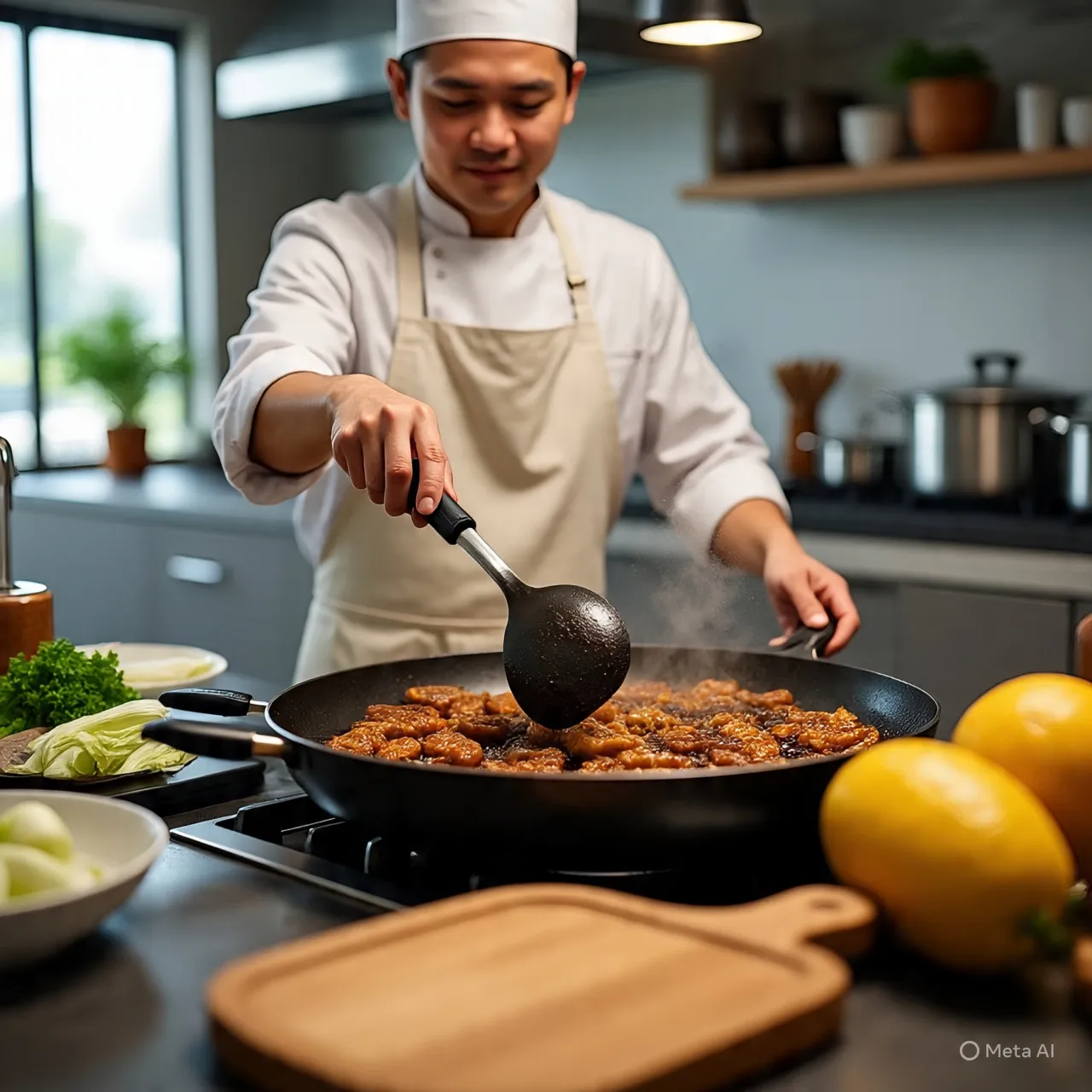 Cara Membersihkan Belut dengan Benar (c) Ilustrasi AI