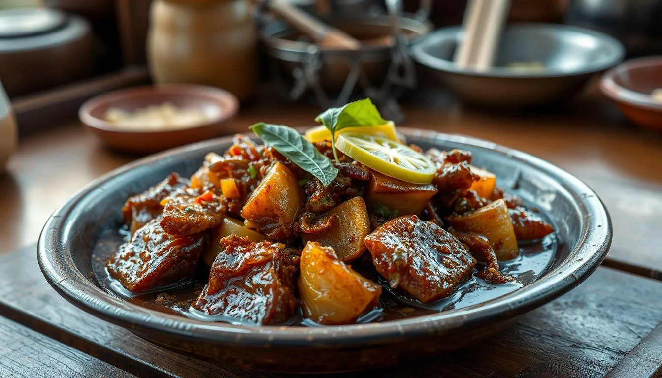 Resep Belut Gongso Khas Tradisional (c) Ilustrasi AI