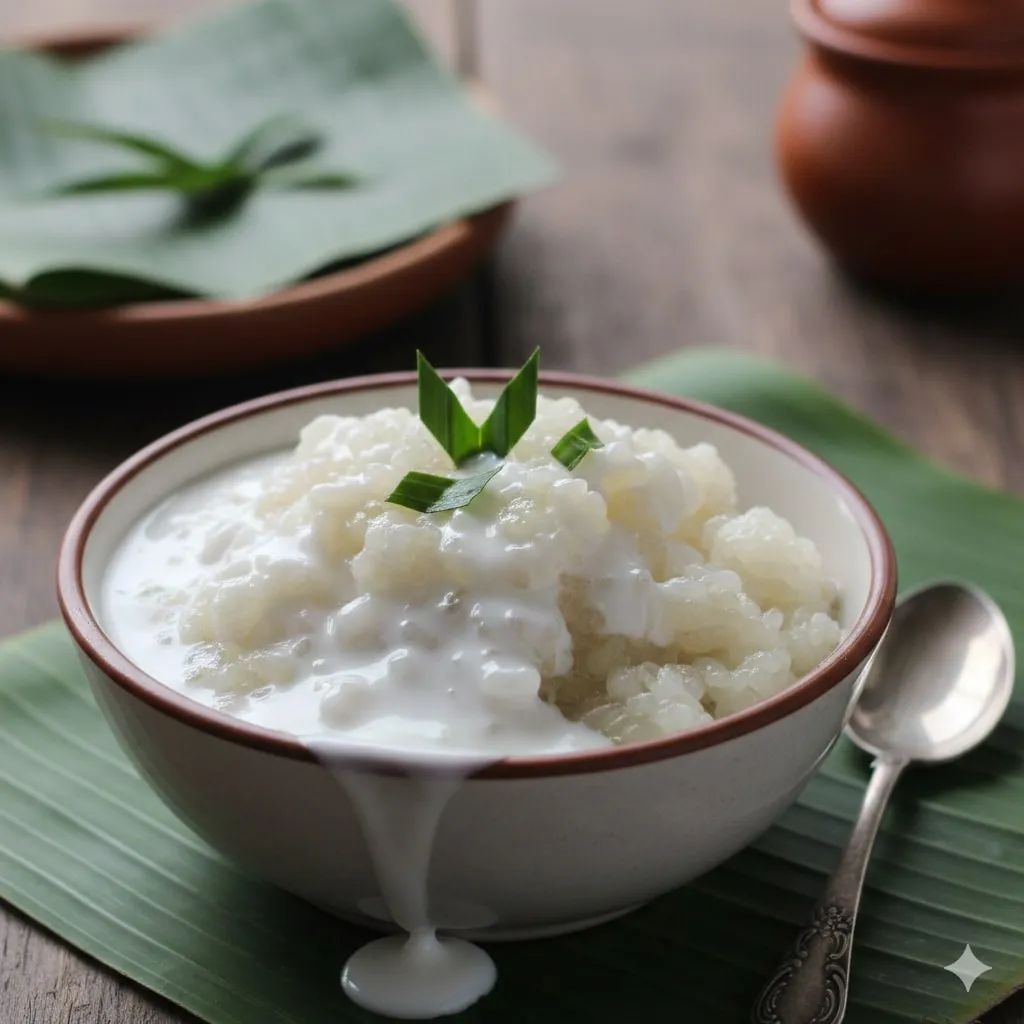 Tips dan Trik Agar Ketan Santan Sempurna (c) Ilustrasi AI