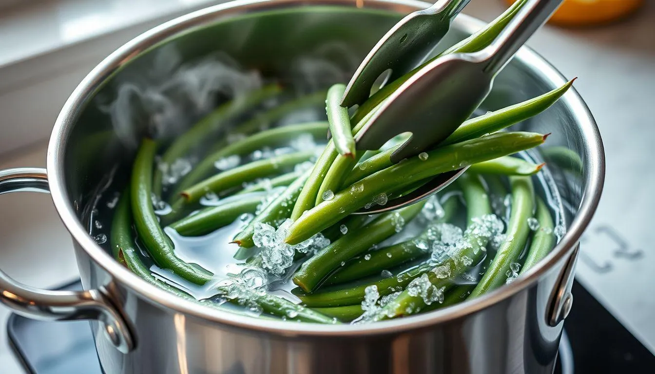 Teknik Dasar Cara Memasak Buncis (c) Ilustrasi AI