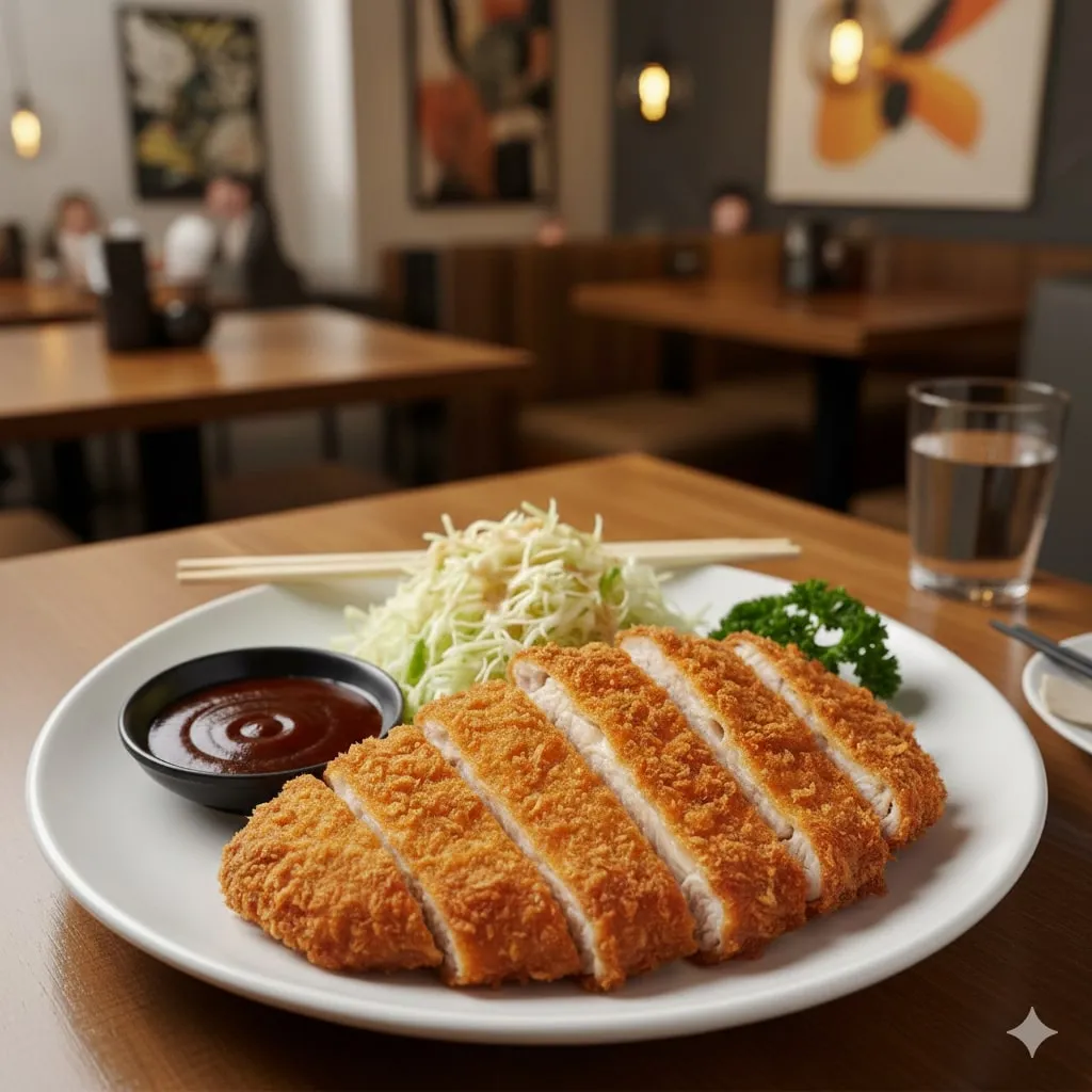 Variasi Saus Pendamping Chicken Katsu (c) Ilustrasi AI