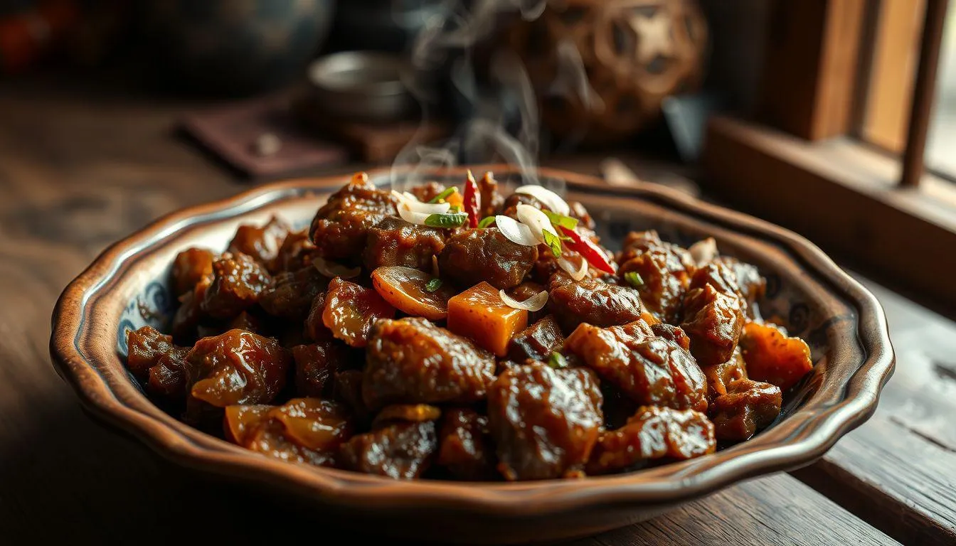 Pengertian dan Karakteristik Oseng Daging Kambing (c) Ilustrasi AI