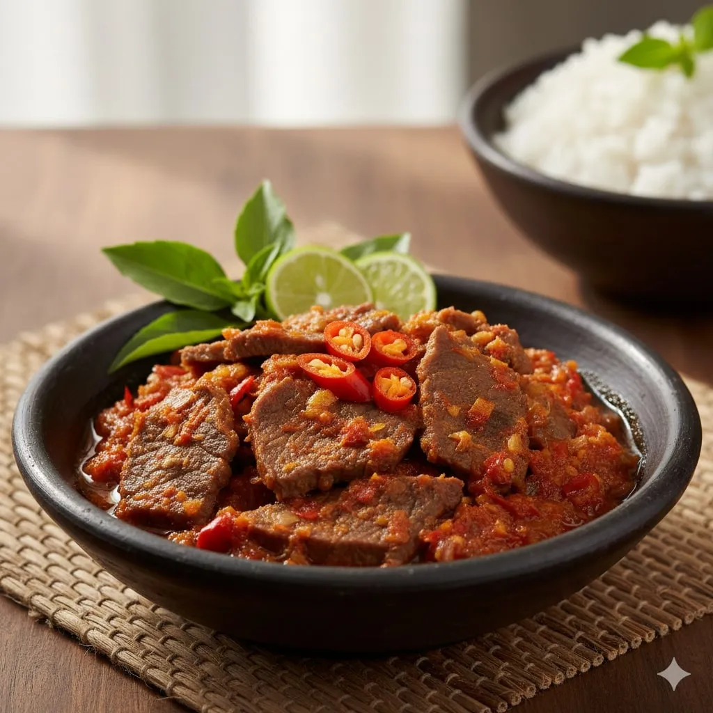 Cara Memasak Dendeng Batokok Khas Minang (c) Ilustrasi AI