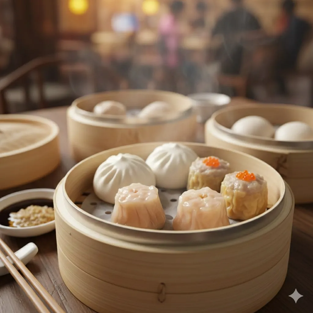 Mengenal Dimsum dan Jenisnya (c) Ilustrasi AI