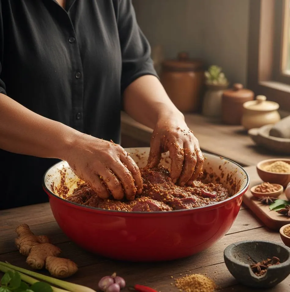 cara membuat empal - image by AI