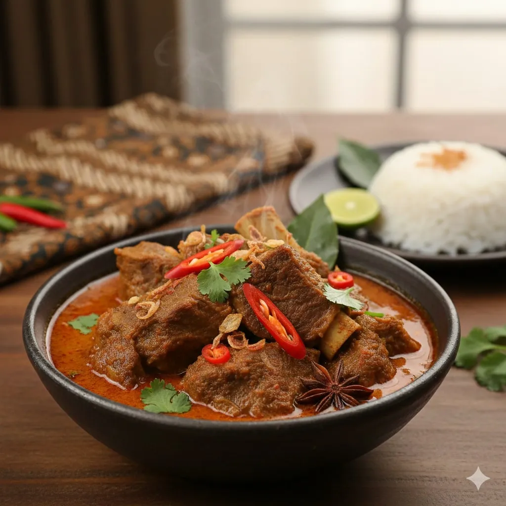 Cara Memasak Gulai Ayam yang Praktis (c) Ilustrasi AI