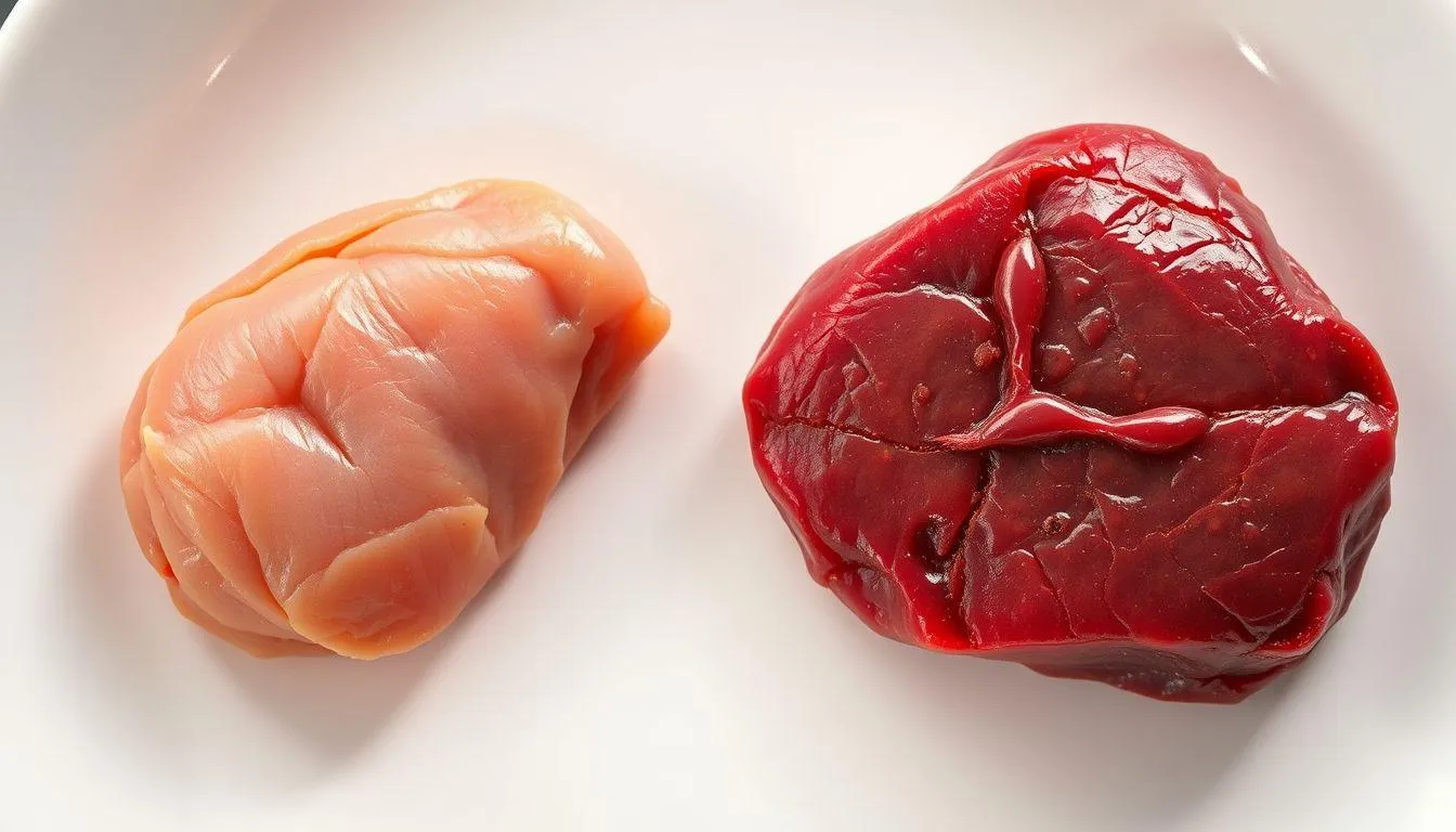 Memahami Karakteristik Hati Ayam dan Hati Sapi (c) Ilustrasi AI