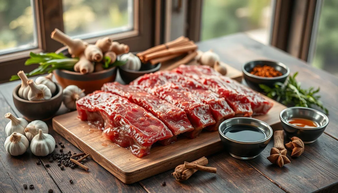 Bumbu dan Rempah untuk Memasak Iga Sapi (c) Ilustrasi AI