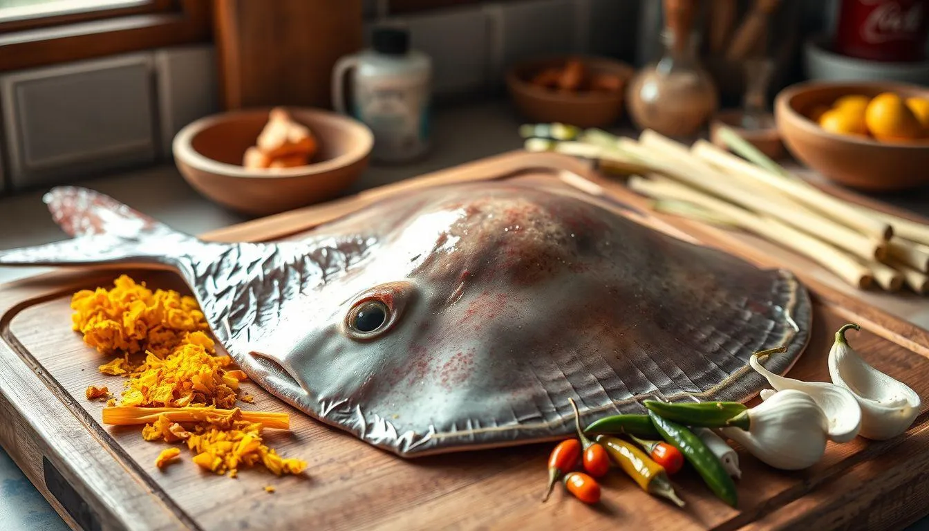 Mengenal Ikan Pari sebagai Bahan Masakan (c) Ilustrasi AI