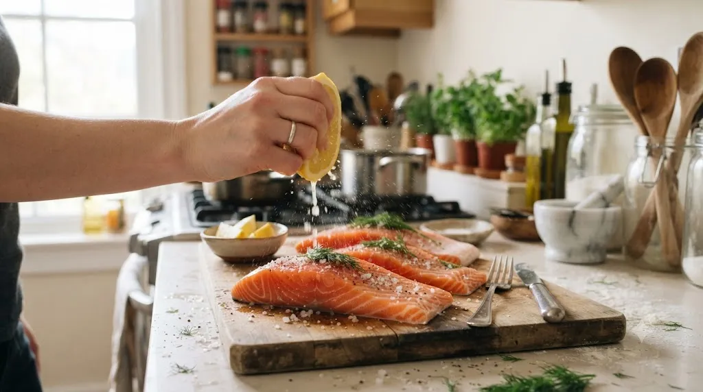 Cara mengolah salmon (AI Generated)