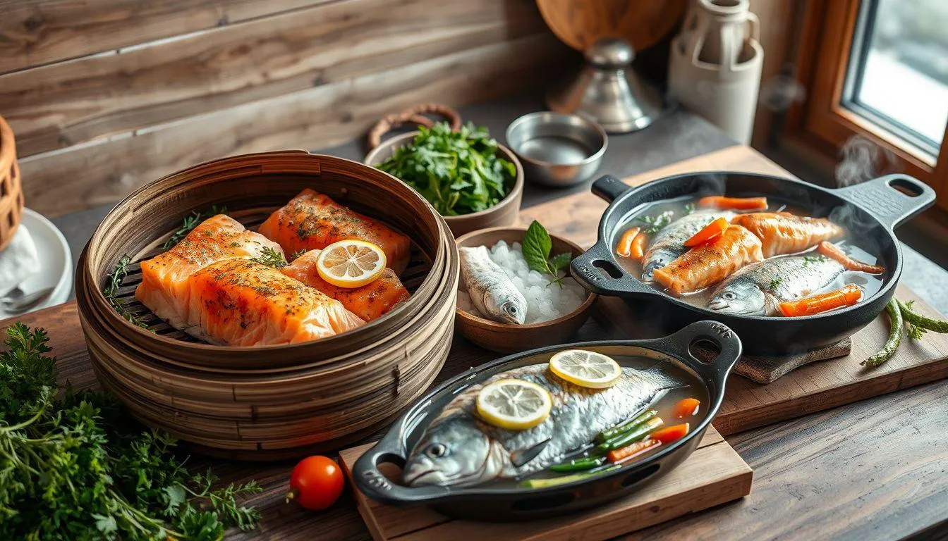 Mengenal Berbagai Metode Memasak Ikan yang Sehat (c) Ilustrasi AI