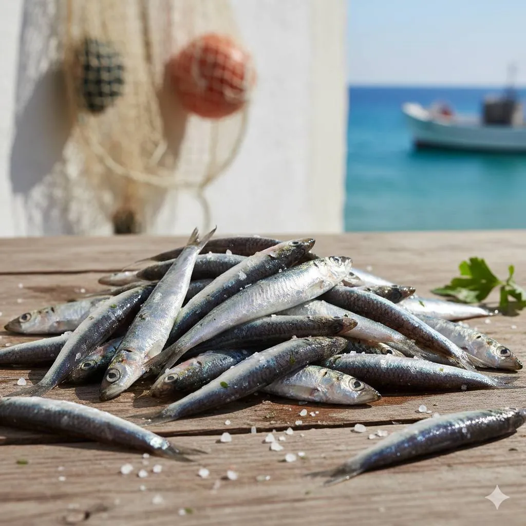 Persiapan Sebelum Memasak Ikan Teri (c) Ilustrasi AI