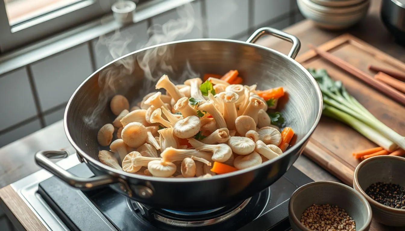 Tips Tambahan Mengolah Jamur Enoki (c) Ilustrasi AI