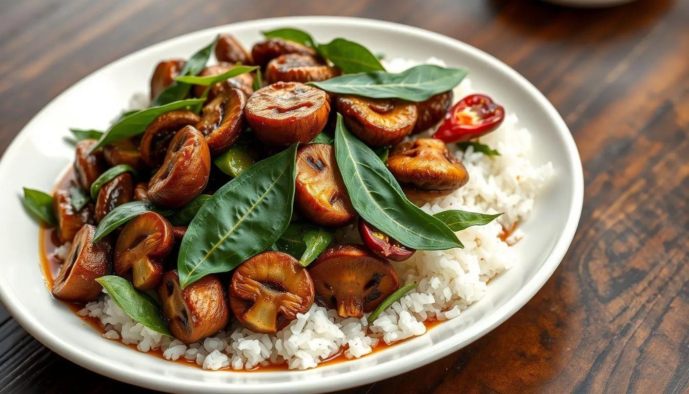 Resep Tumis Jamur Sawit Kemangi (c) Ilustrasi AI