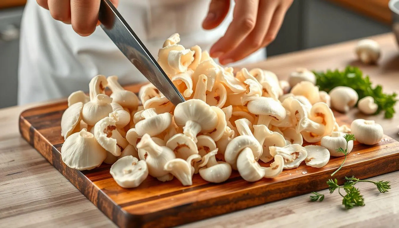 Persiapan Sebelum Memasak Jamur Tiram (c) Ilustrasi AI