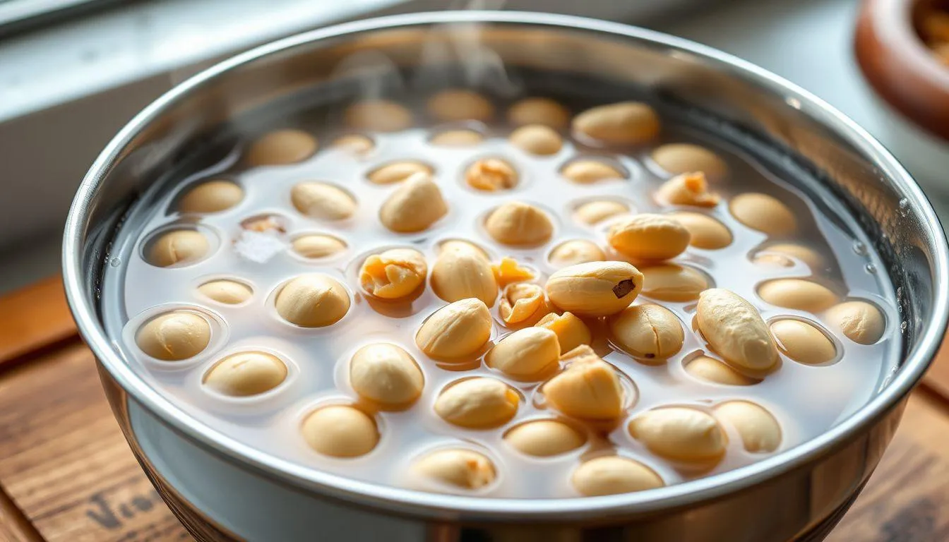 Metode Perendaman untuk Kacang Kupas yang Empuk (c) Ilustrasi AI