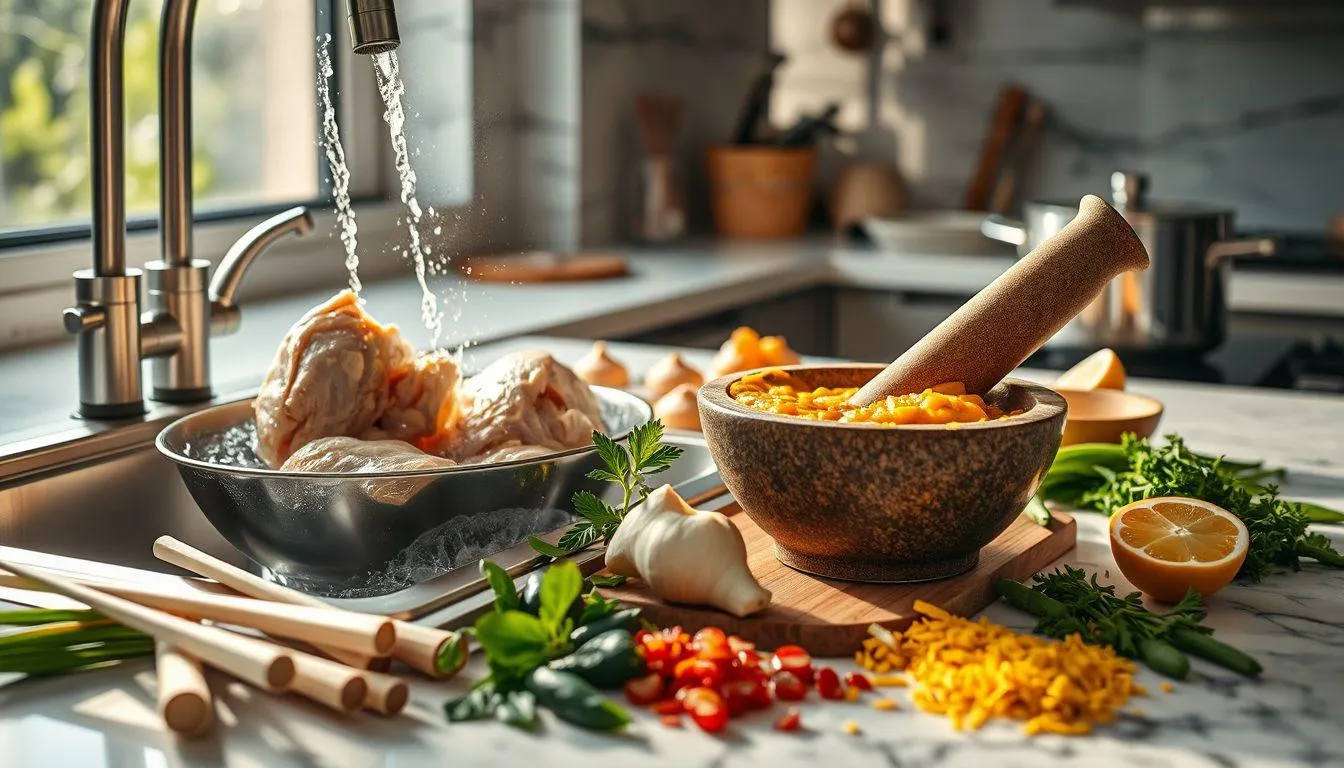 Langkah-Langkah Cara Memasak Kari Ayam yang Benar (c) Ilustrasi AI