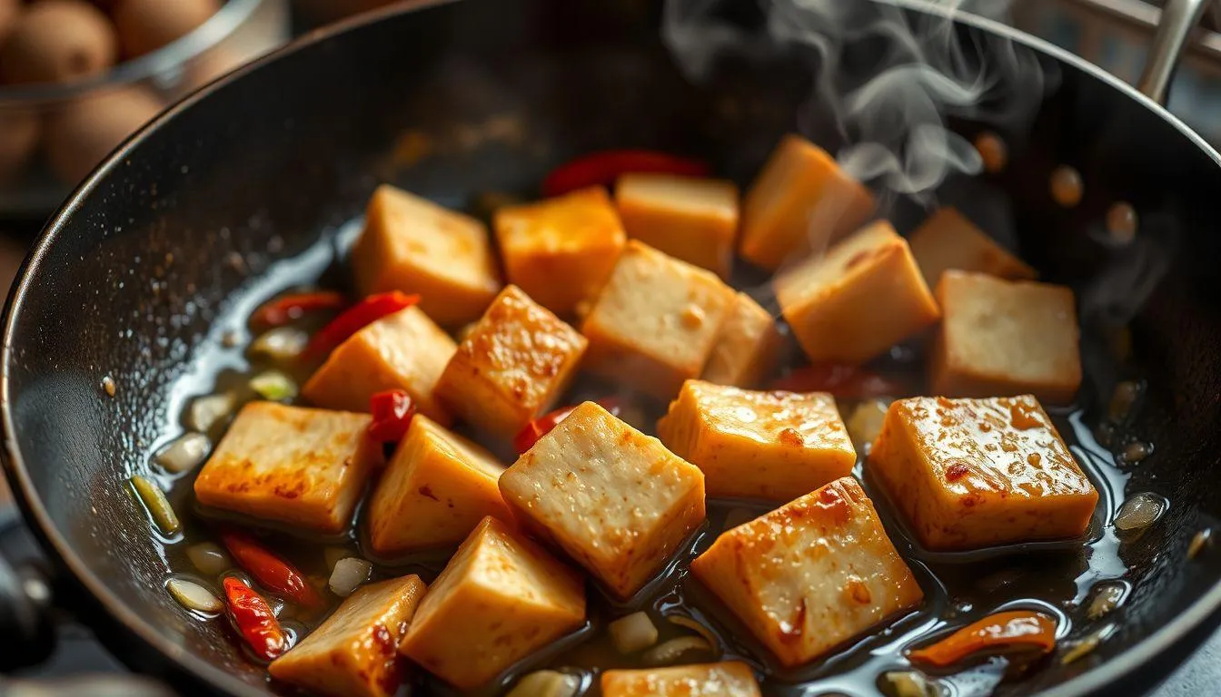 Cara Memasak Kembang Tahu dengan Metode Menumis (c) Ilustrasi AI