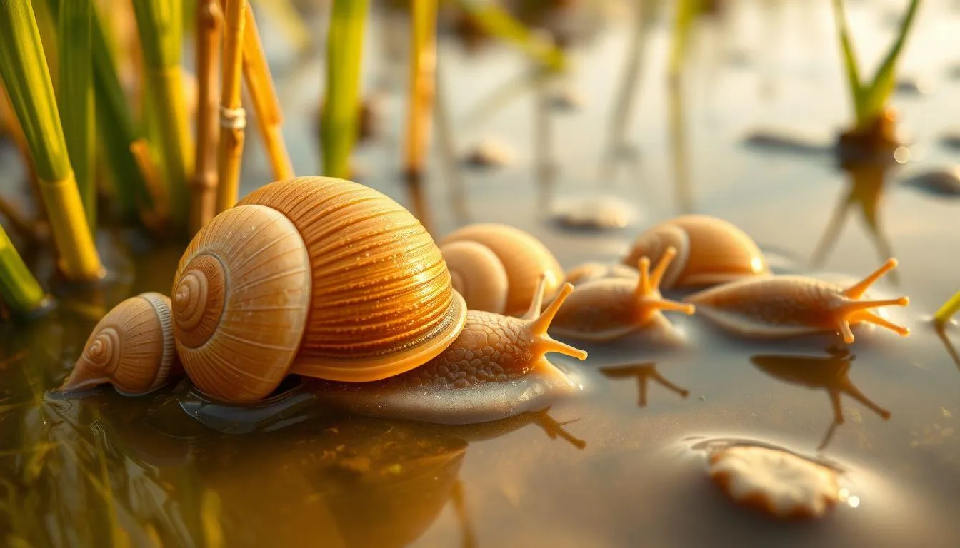 Mengenal Keong Mas dan Potensi Bahayanya (c) Ilustrasi AI