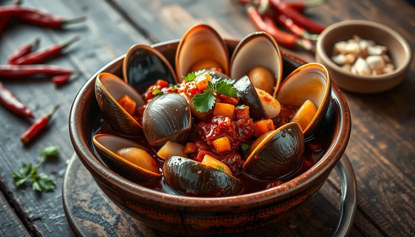 Variasi Resep Olahan Kerang Dara yang Populer (c) Ilustrasi AI