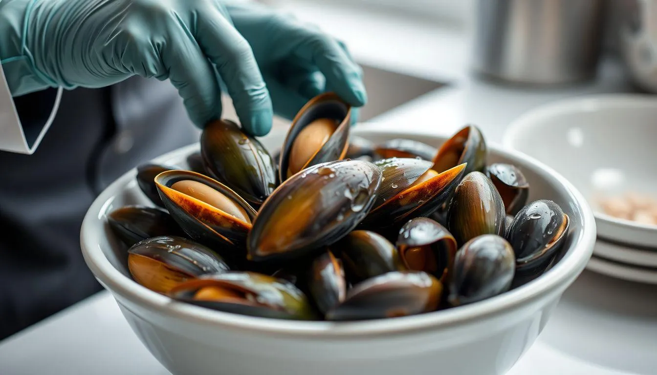 Tips Memilih dan Membersihkan Kerang Hijau (c) Ilustrasi AI