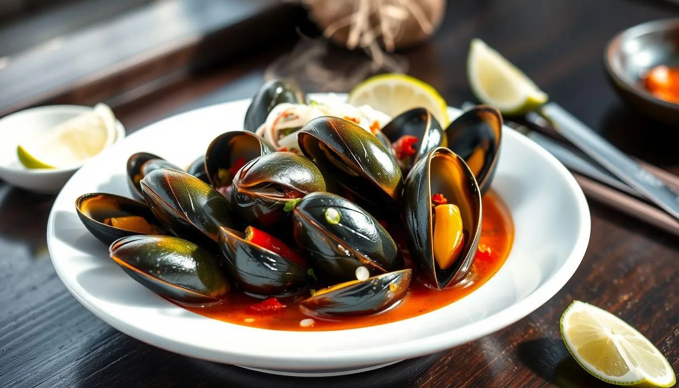 Variasi Resep Kerang Hijau Pedas Manis (c) Ilustrasi AI