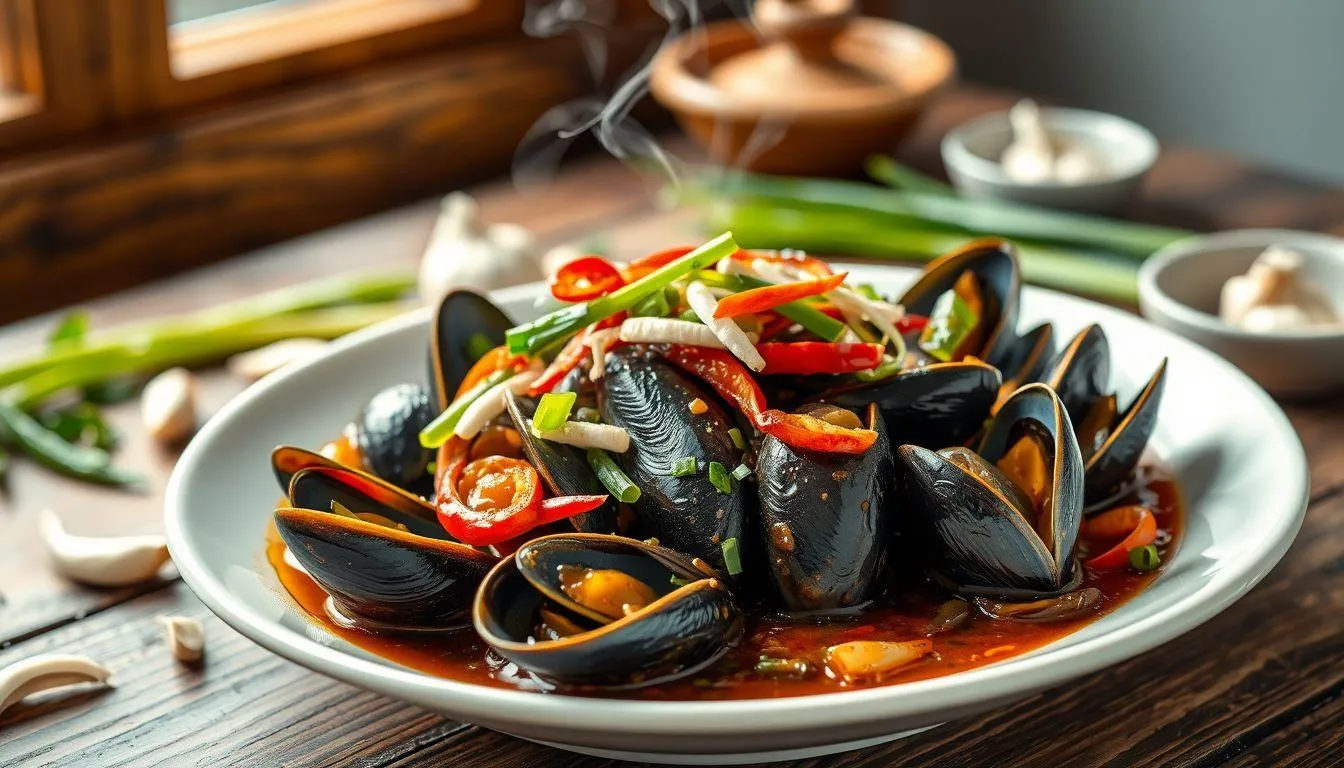 Resep Kerang Hijau Saus Tiram (c) Ilustrasi AI