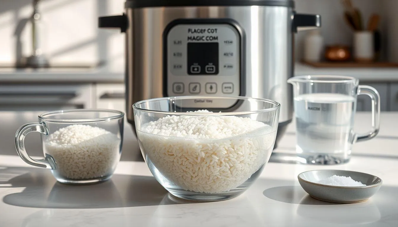 Cara Memasak Ketan di Magic Com Tanpa Santan (c) Ilustrasi AI