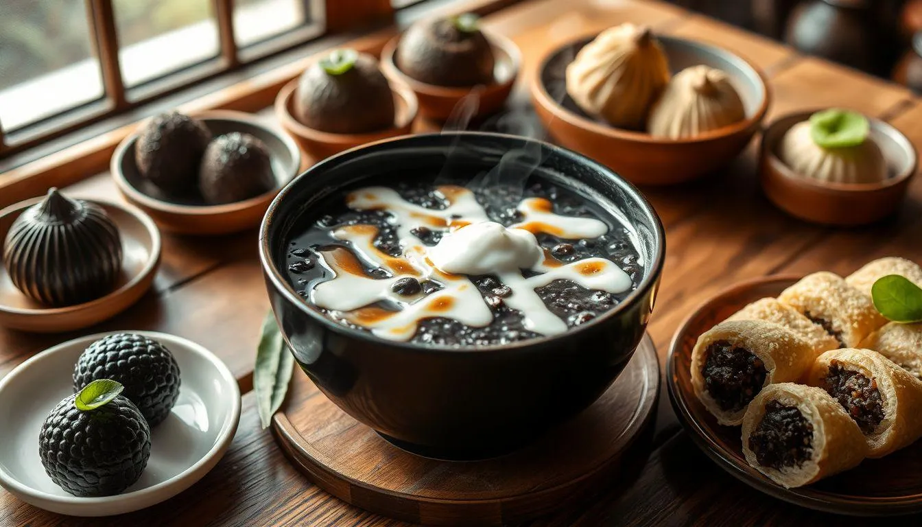 Variasi Olahan Ketan Hitam (c) Ilustrasi AI