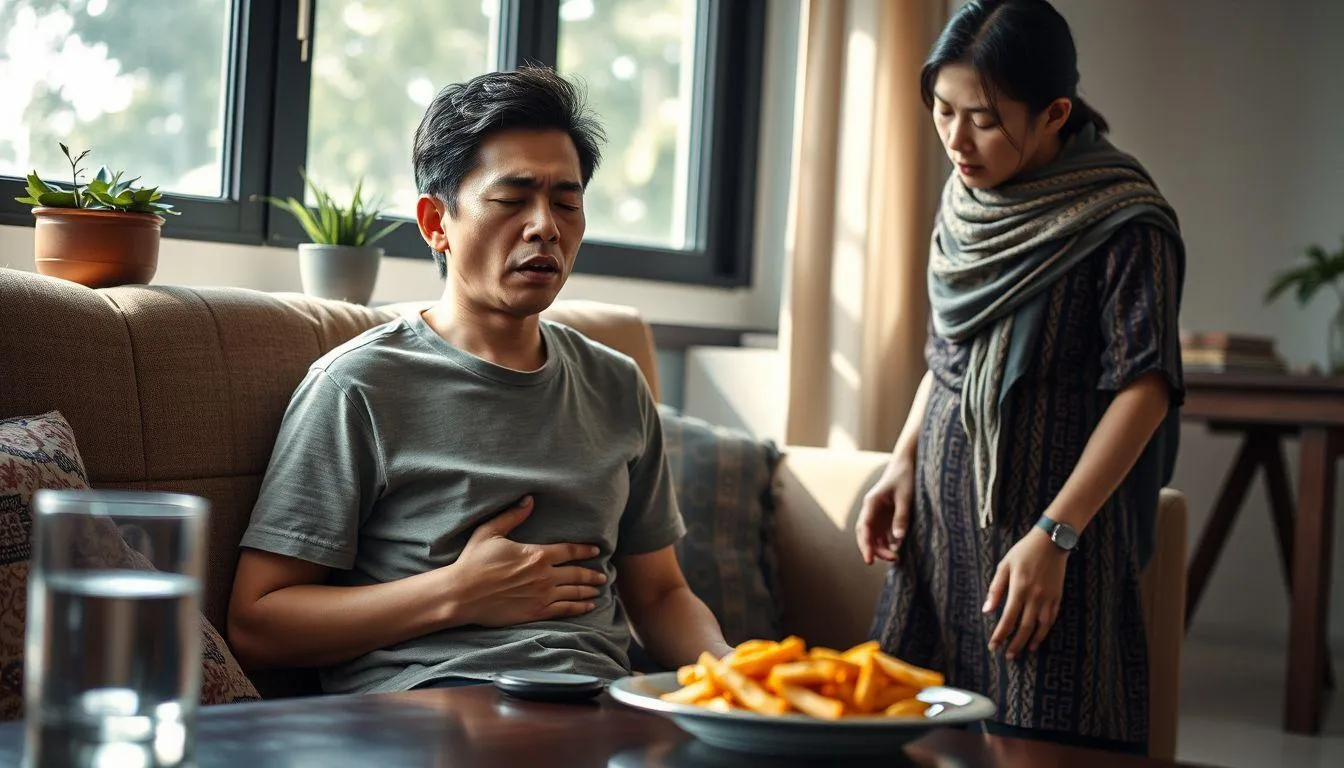 Tanda-tanda Keracunan dan Penanganannya (c) Ilustrasi AI