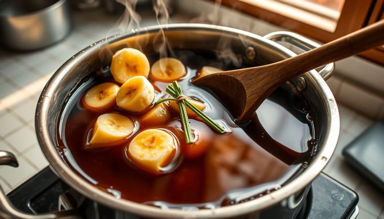 Langkah-Langkah Cara Memasak Kolak Pisang yang Benar (c) Ilustrasi AI