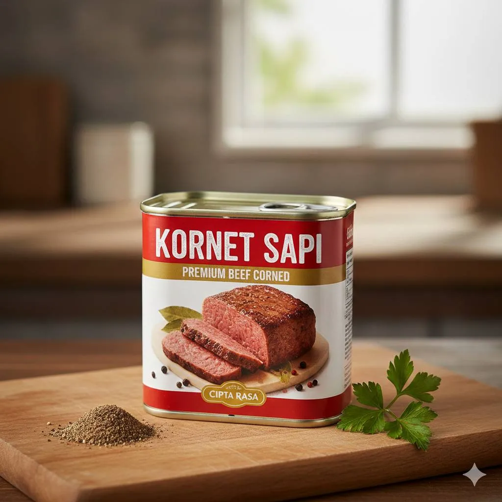 Tips Memilih dan Menyimpan Kornet Sapi Kaleng (c) Ilustrasi AI